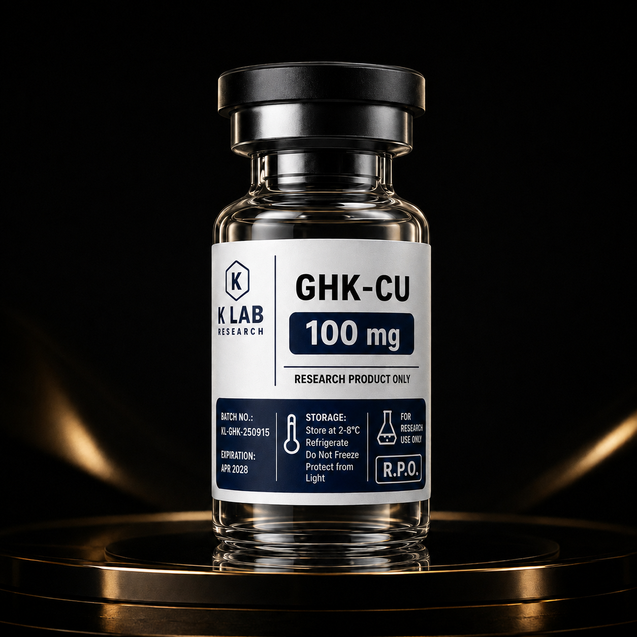 K Lab GHK-CU 100mg research vial