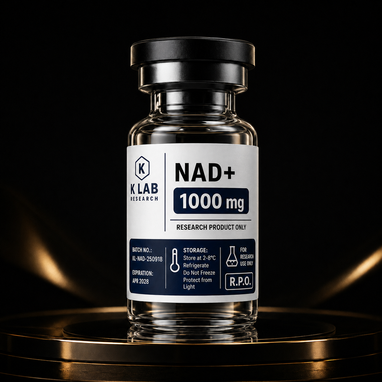K Lab NAD+ 1000mg vial